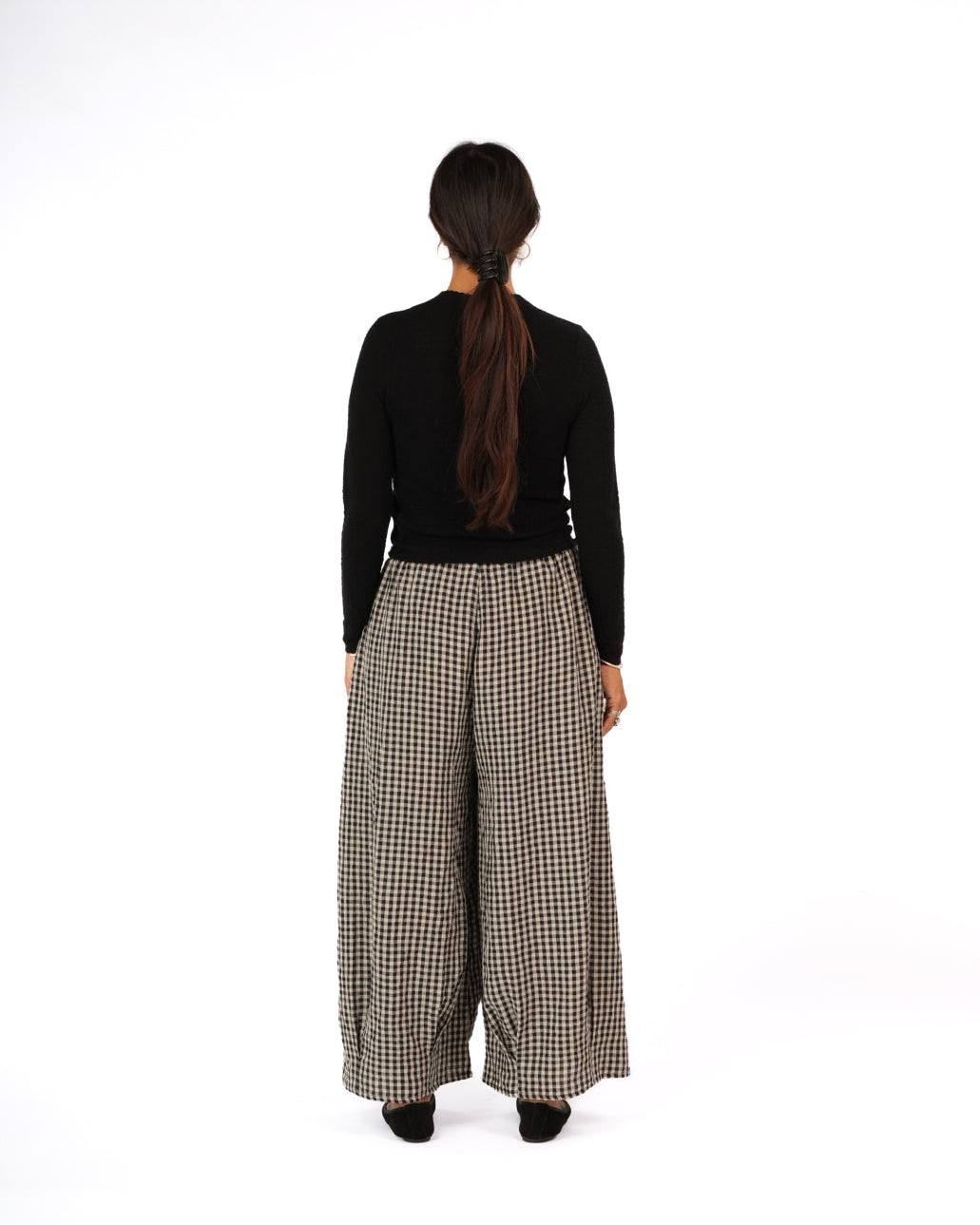 Essential Superfine Lambswool Mock Neck Top