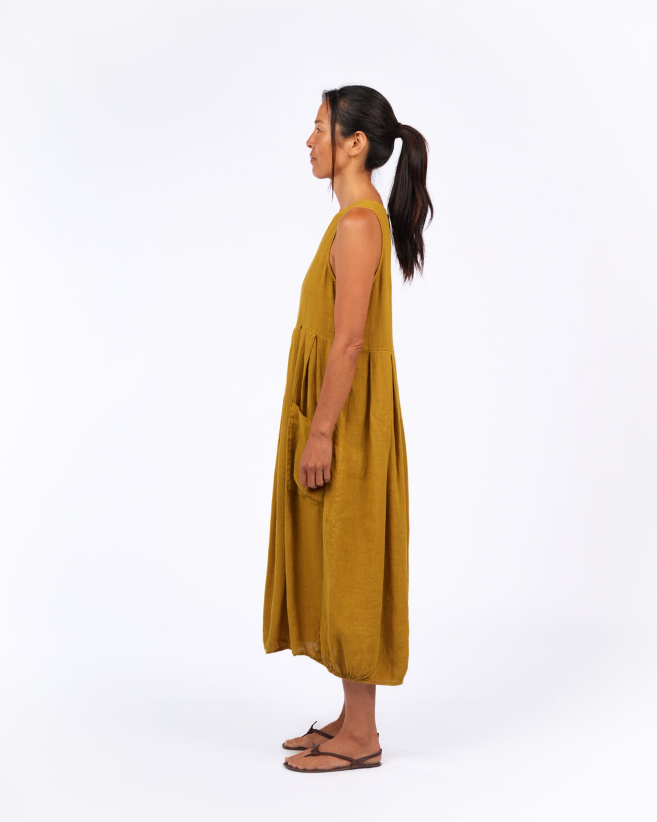 Sartène Linen Summer Dress