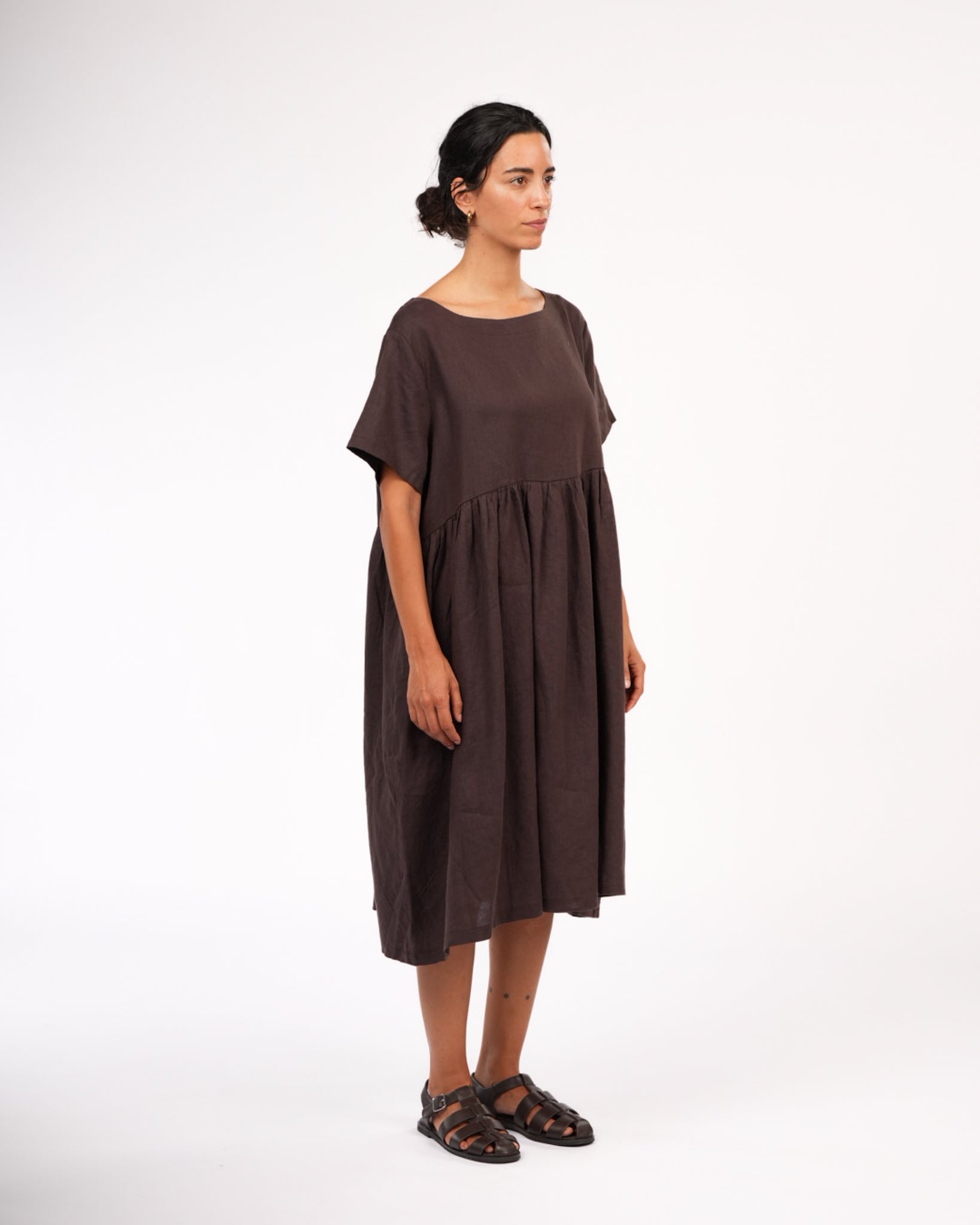 Juni French Linen Summer Staple Dress