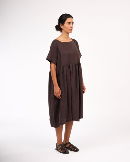 Juni French Linen Summer Staple Dress