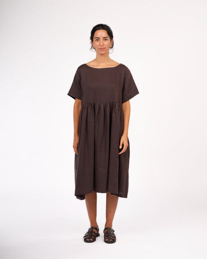 Juni French Linen Summer Staple Dress