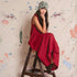 Picasso A-line Linen Maxi Dress - Montaigne Paris