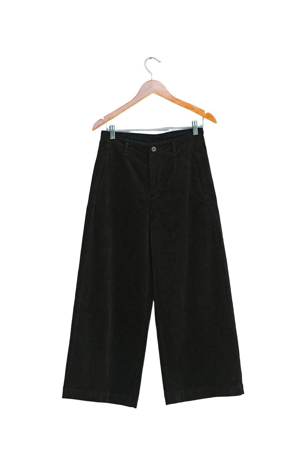 Rene Corduroy Cotton Wide Leg Pants