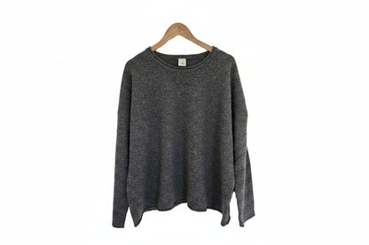 Montaigne 100% New Zealand Lambswool Jumper Grey