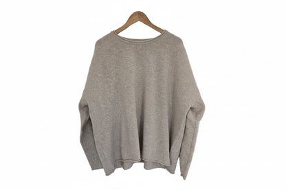 Montaigne 100% New Zealand Lambswool Jumper Light Oat