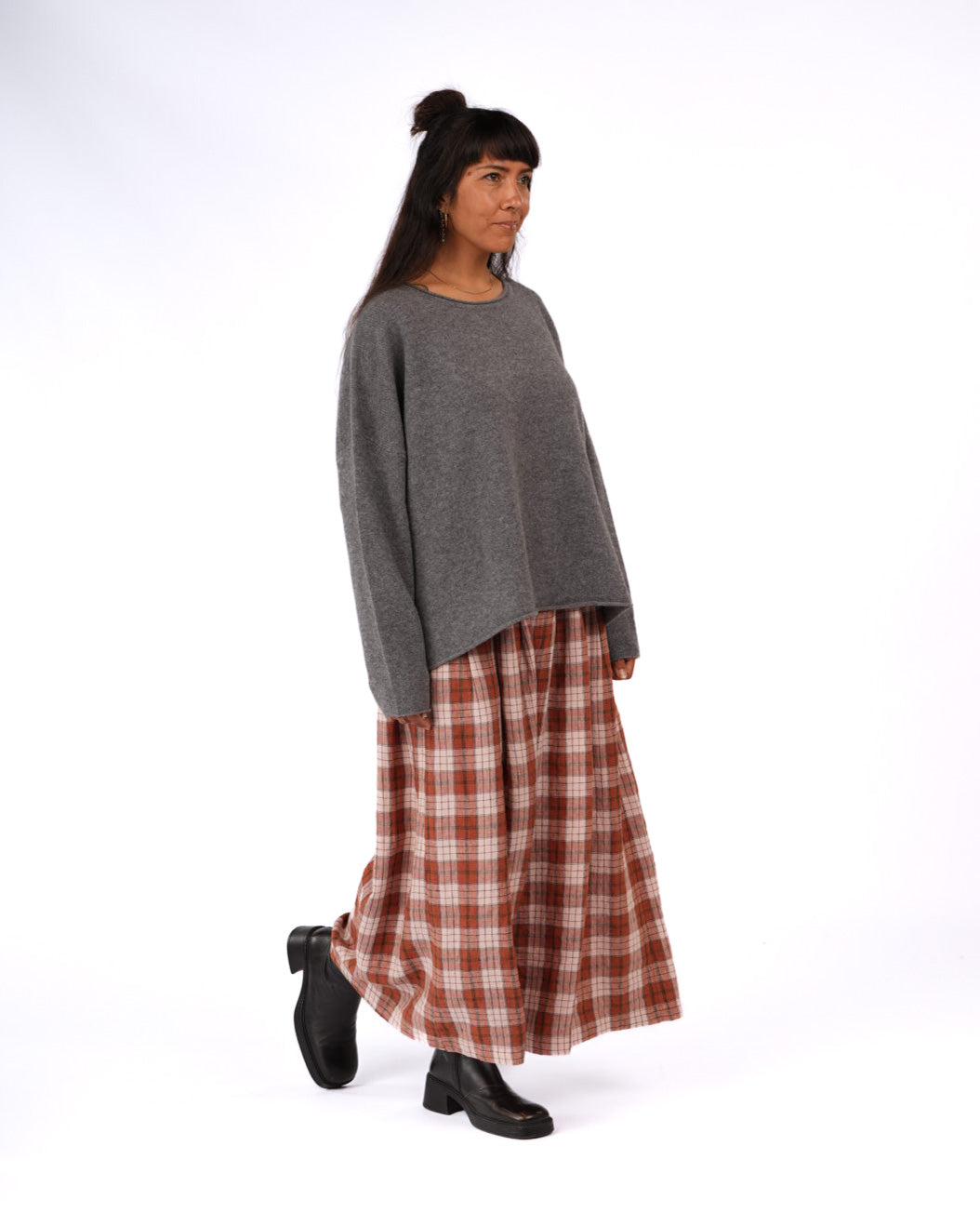 Montaigne 100% New Zealand Lambswool Jumper Grey3
