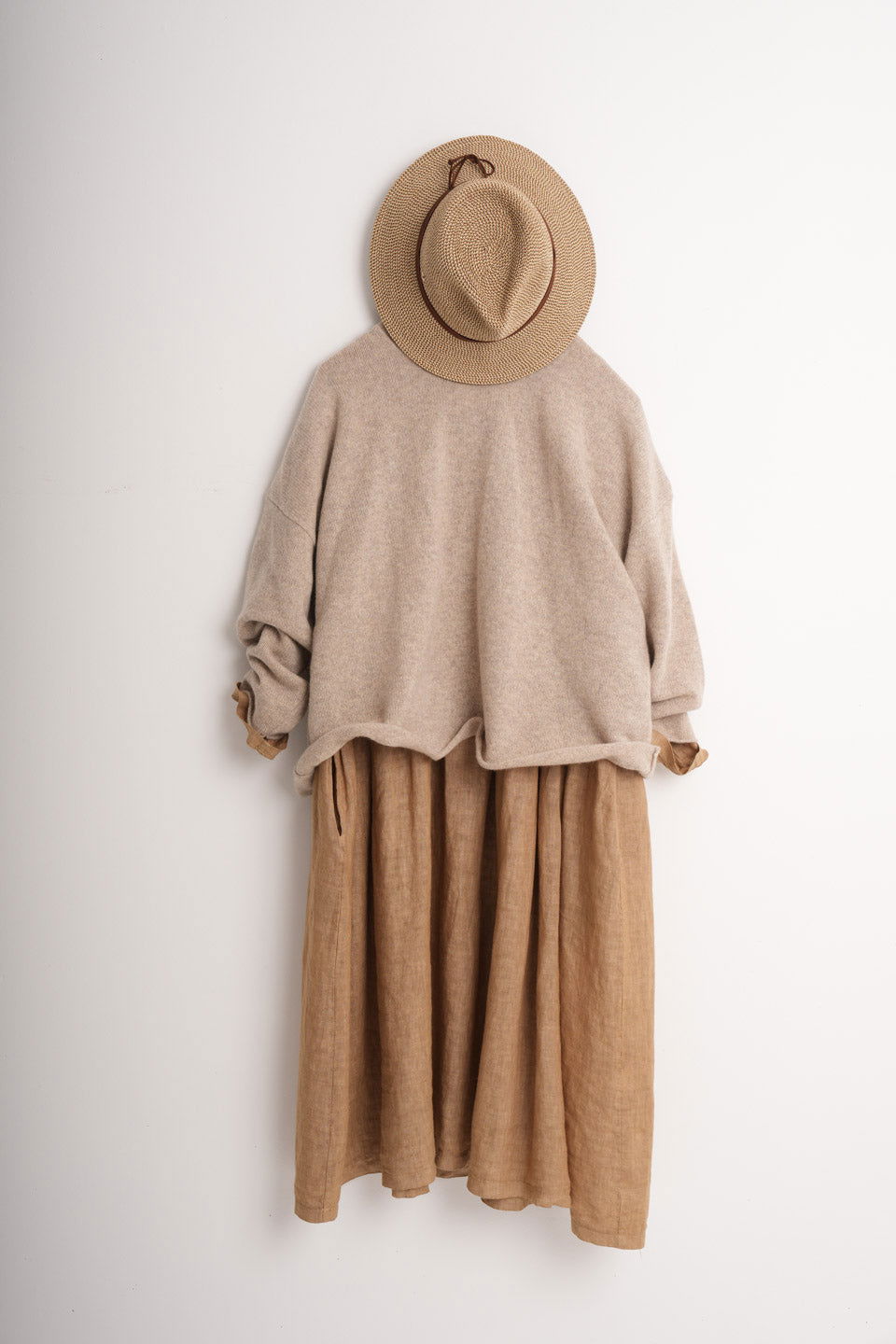 Montaigne 100% New Zealand Lambswool Jumper Oatmeal5
