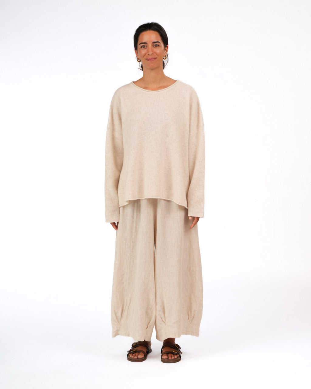 Montaigne 100% New Zealand Lambswool Jumper Soft-Rose8