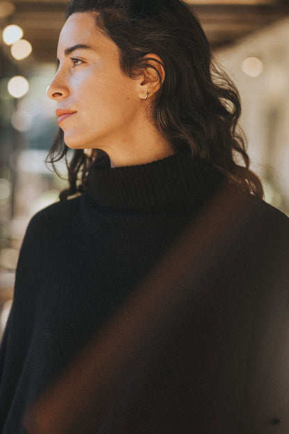 Agnès 100% New Zealand Lambswool Poncho