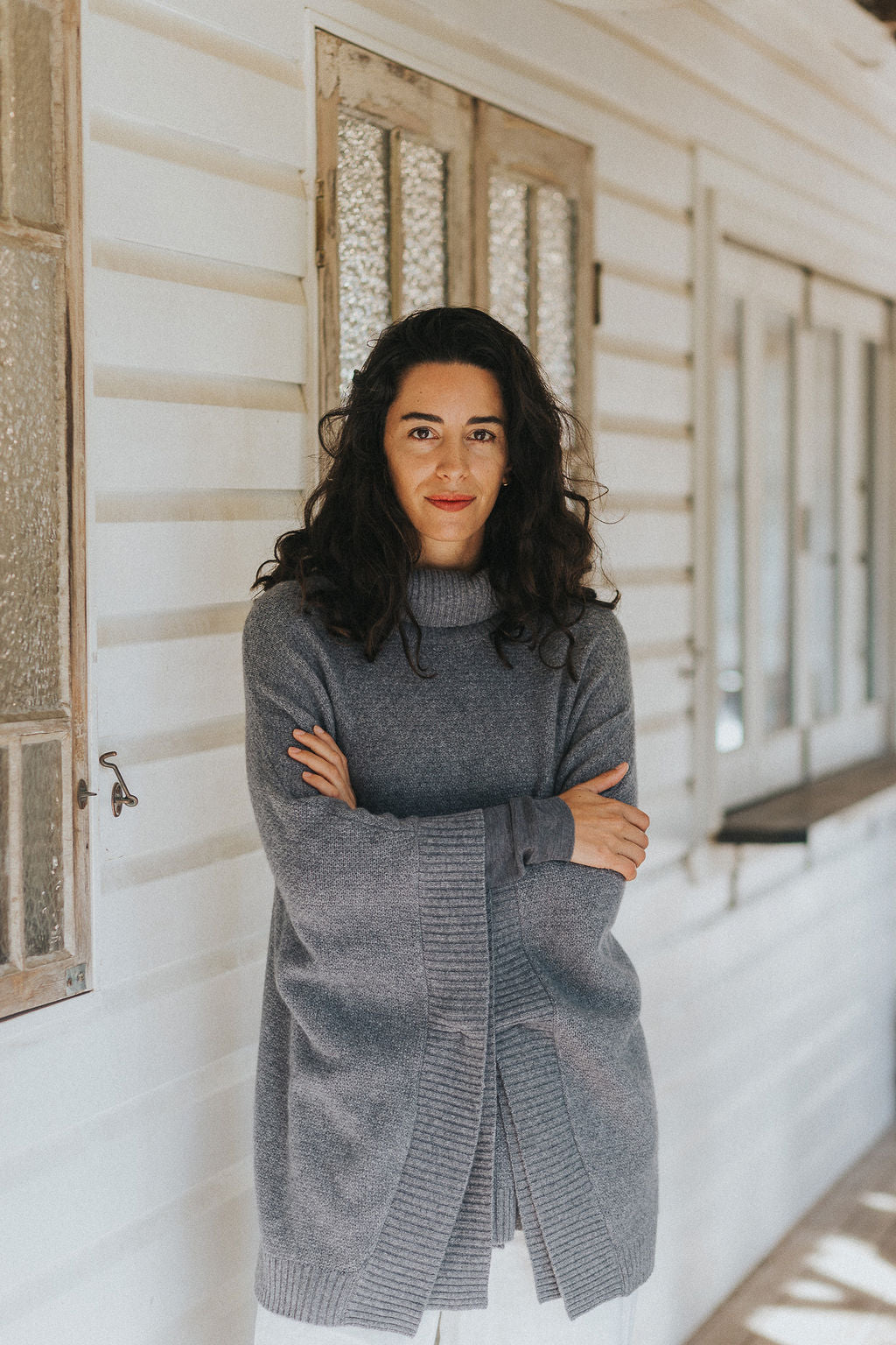 Agnès 100% New Zealand Lambswool Poncho