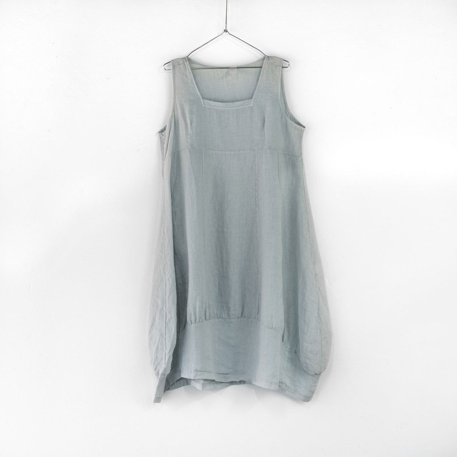 Montaigne Anaïs Linen Pinafore Dress Silver