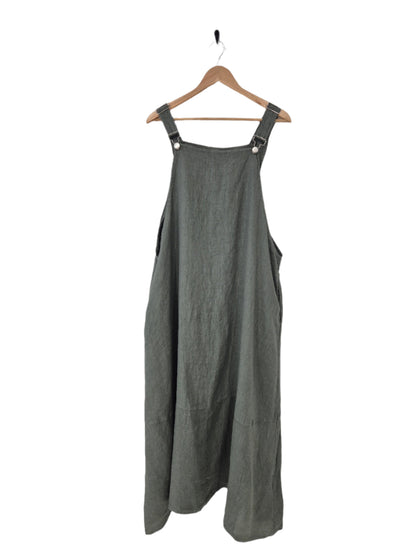 Montaigne Anouk Overall-Style Maxi Dress Khaki