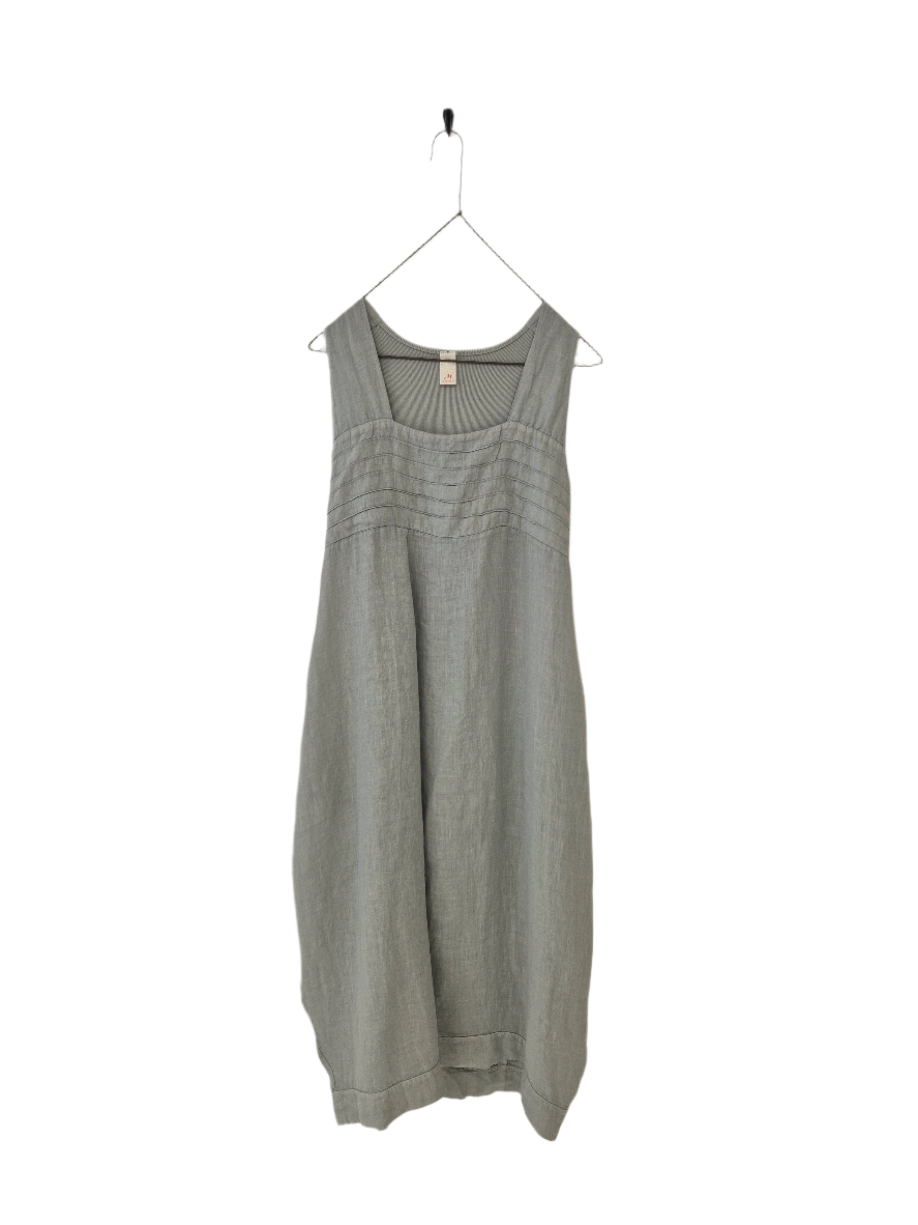Montaigne Aurelie Casual Linen Dress Khaki1