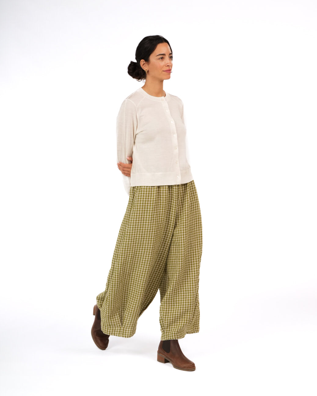 Montaigne Australian Merino Wool Cardigan Milk5