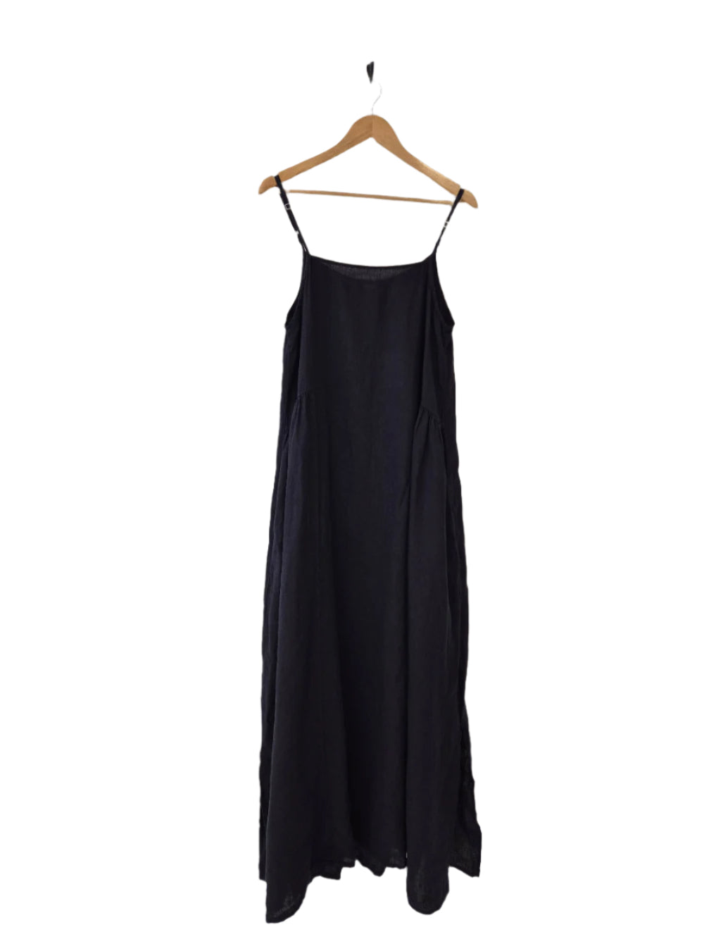 Montaigne Claudette Linen Maxi Dress Navy
