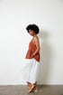 Montaigne Danseur Linen Camisole Rust1