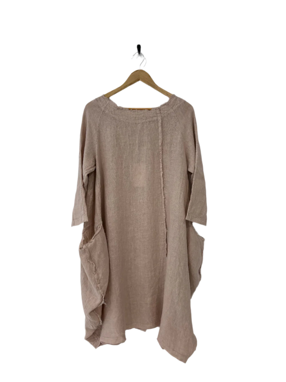 Montaigne Espoir Linen Coat Dress Rose5