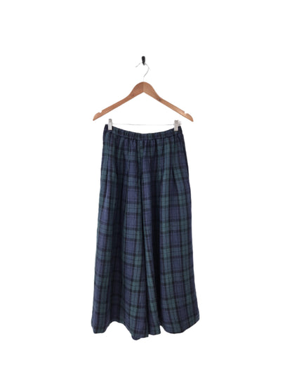 Montaigne Freya French Linen Pants Tartan6