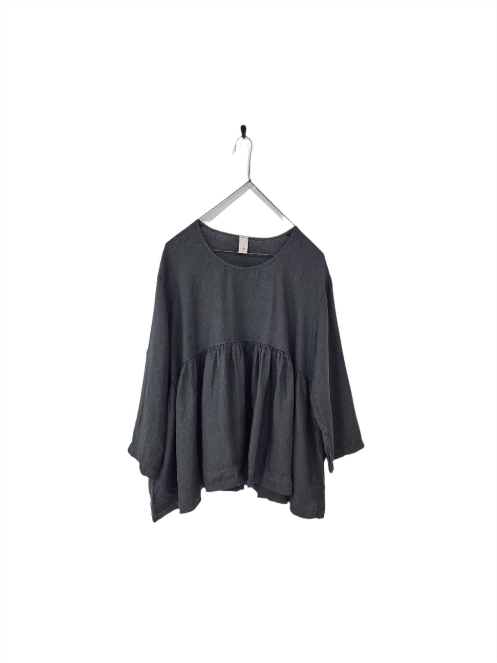 Montaigne Gaugin Linen Top Petrol