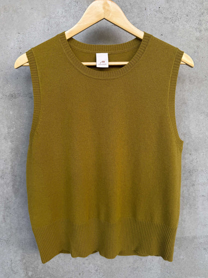 Montaigne Gigi 100% New Zealand Lambswool Vest Acid1