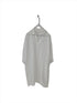 Montaigne Isabelle Linen Collared Shirt with Side Pockets White