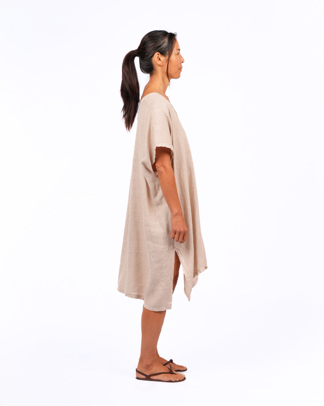 Montaigne Jacqueline Linen Kaftan Natural8