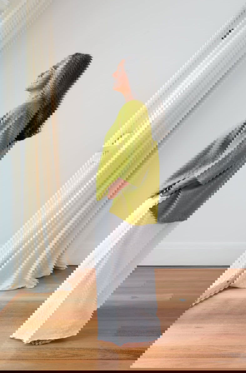 Montaigne Jambes Full-Length Linen Pants White1