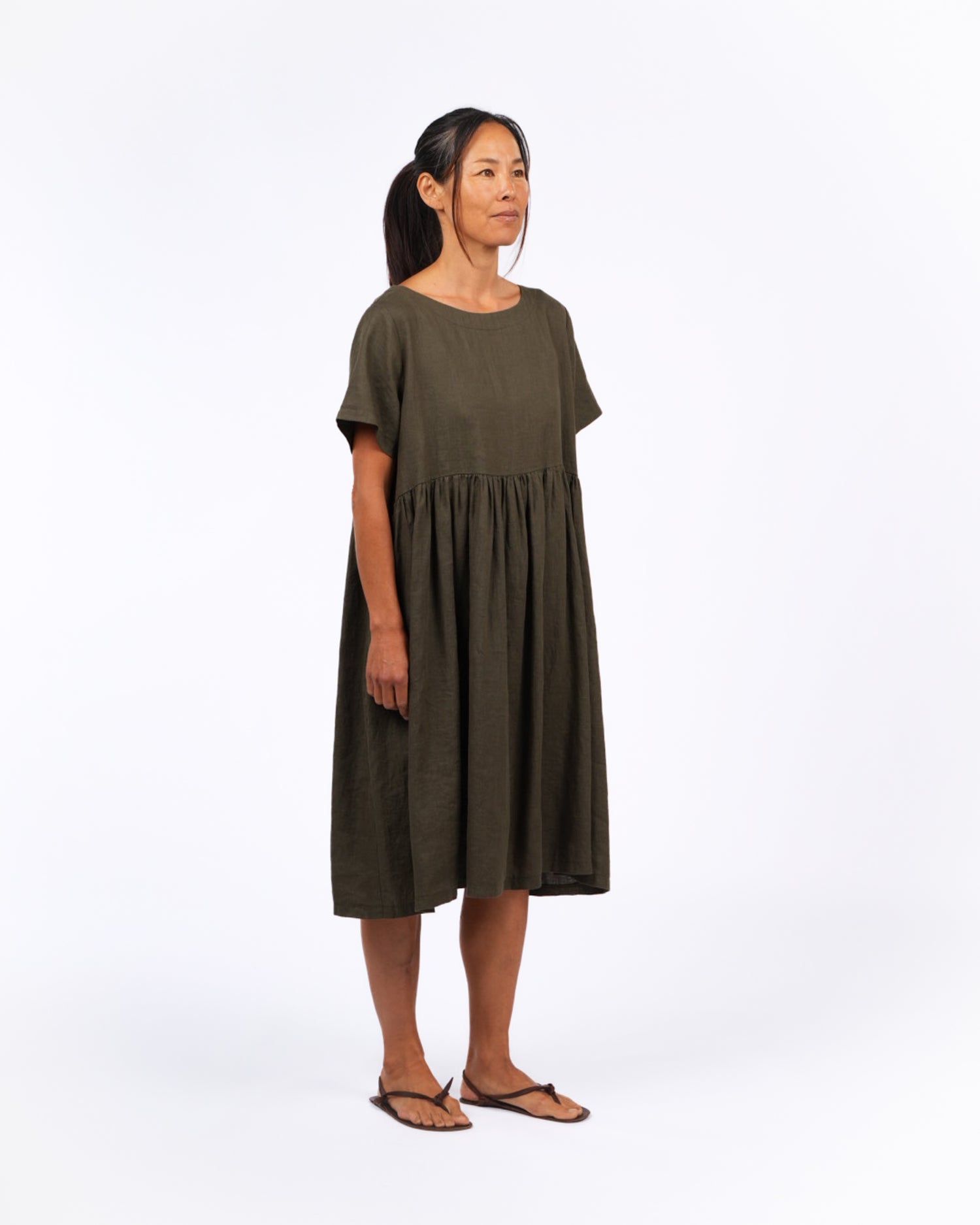 Montaigne Juni French Linen Summer Staple Dress