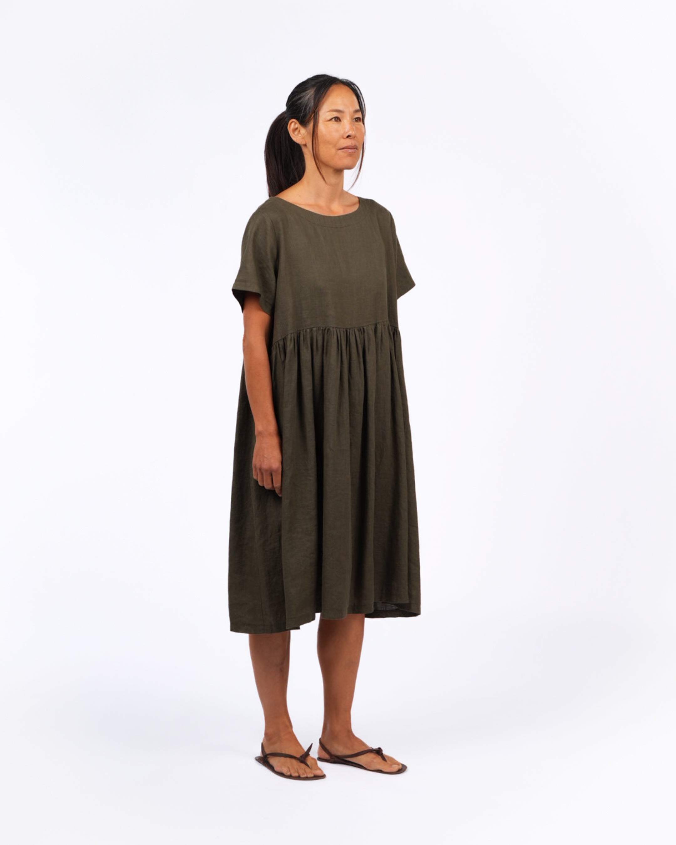 Montaigne Juni French Linen Summer Staple Dress