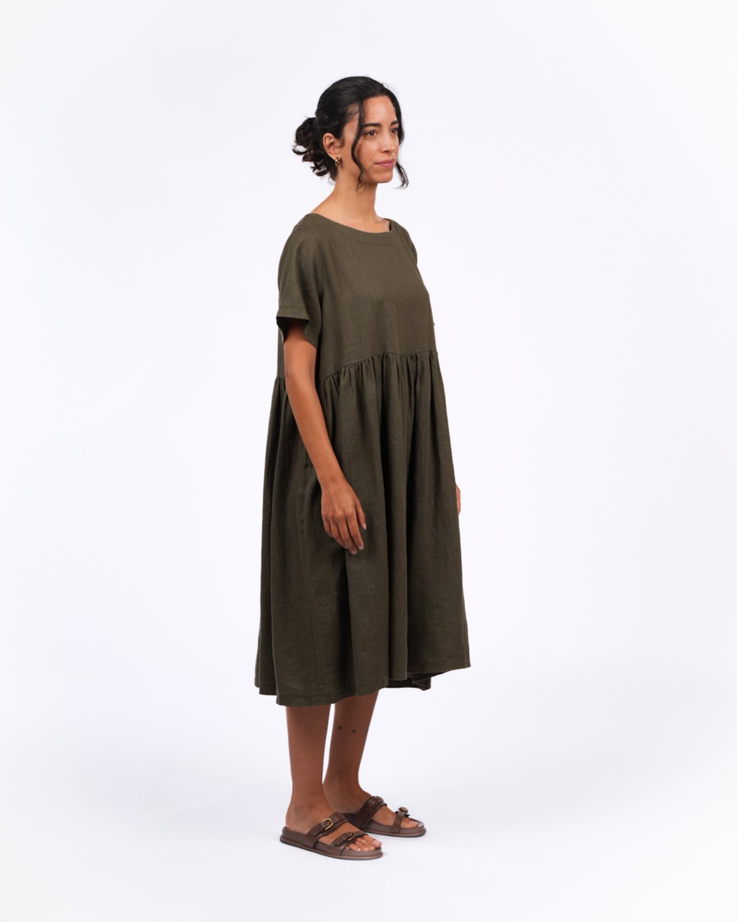 Montaigne Juni French Linen Summer Staple Dress