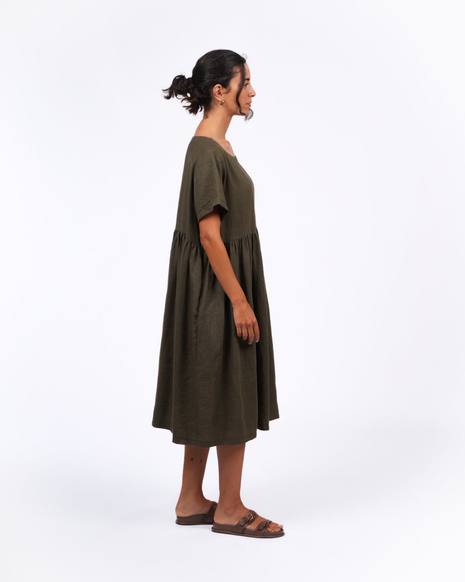 Montaigne Juni French Linen Summer Staple Dress