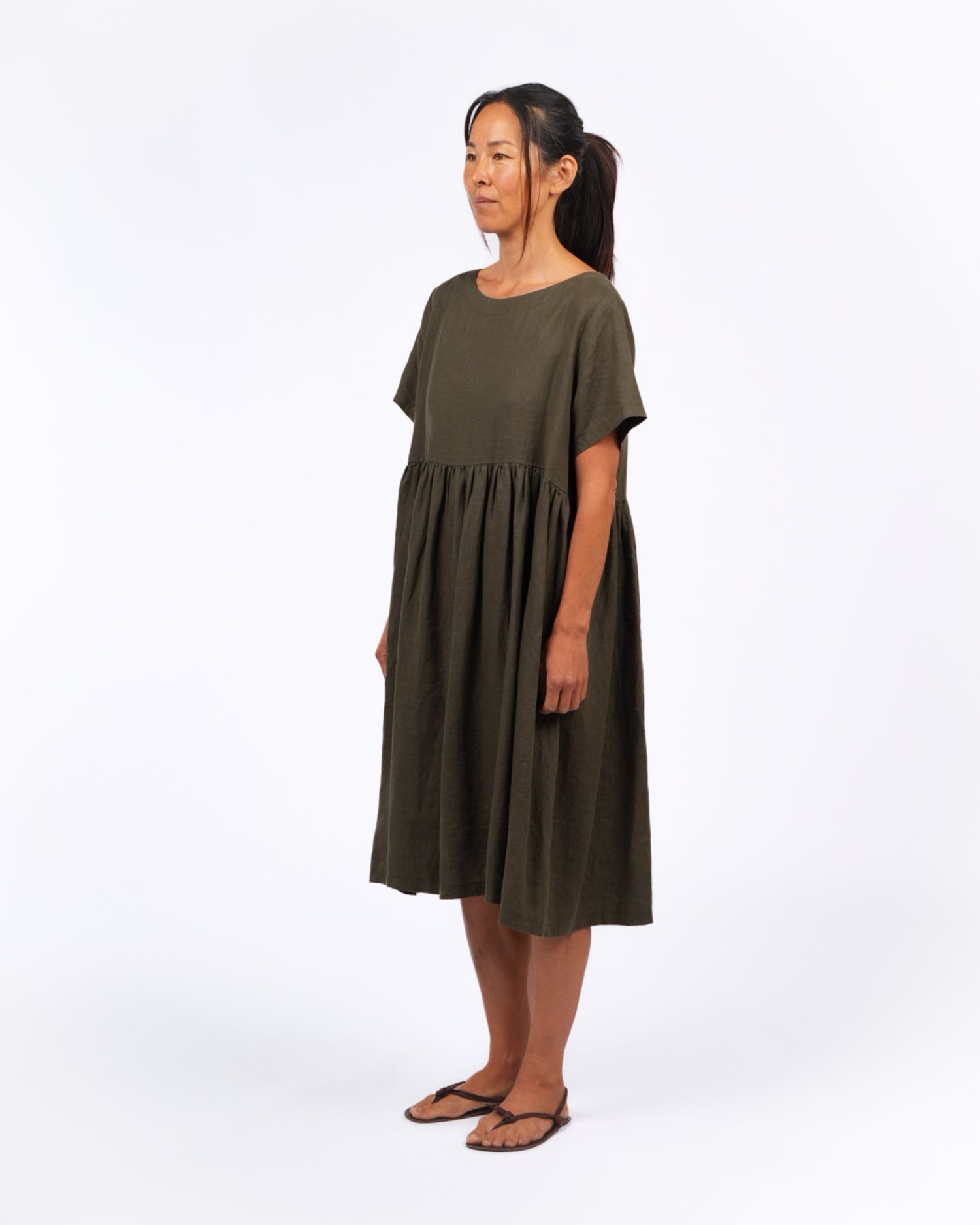 Montaigne Juni French Linen Summer Staple Dress