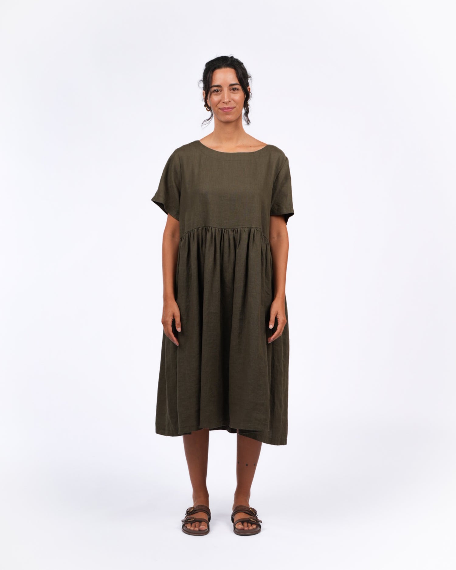 Montaigne Juni French Linen Summer Staple Dress