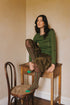Montaigne Knit Spencer Stripe in Green