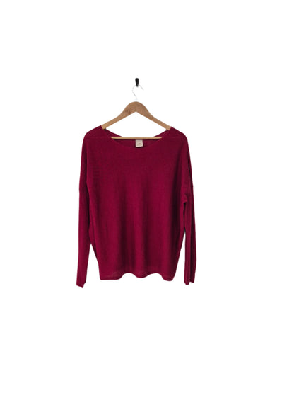 Montaigne Laurant 100% Australian Merino Superfine Loose Summer Knit Red1