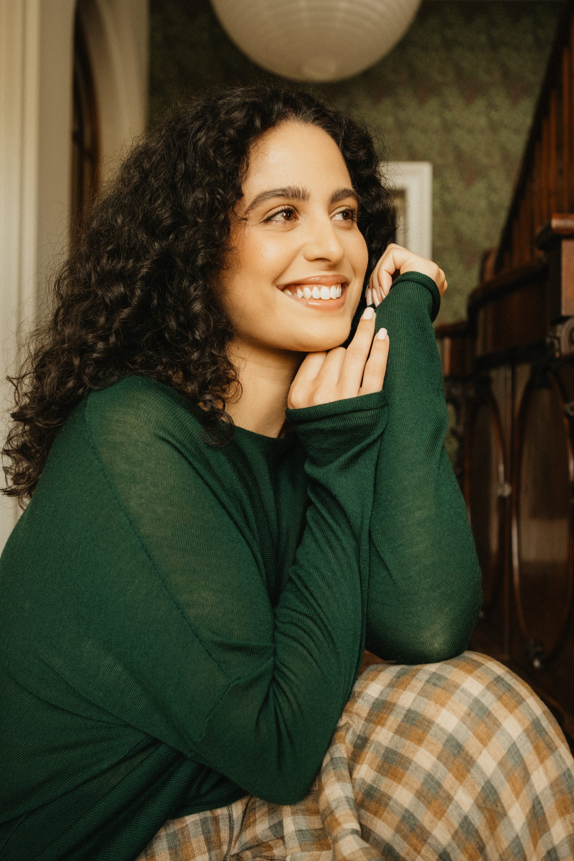 Montaigne Laurant 100% Australian Merino Superfine Loose Summer Knit Teal