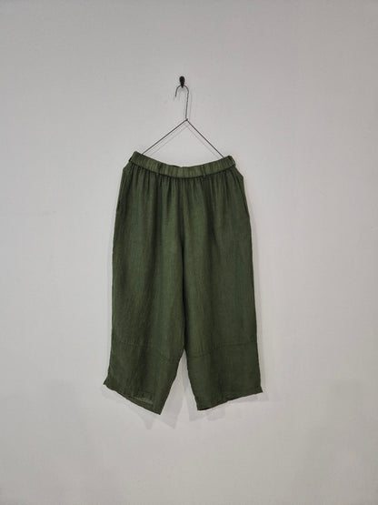 Montaigne Leonor Harem Pants Forest Green1 