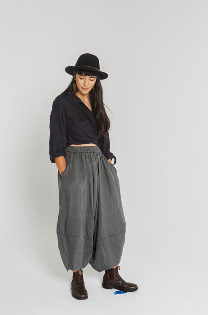 Montaigne Leonor Harem Pants Petrol1