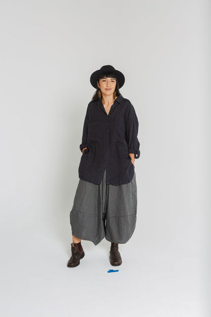 Montaigne Leonor Harem Pants petrol2