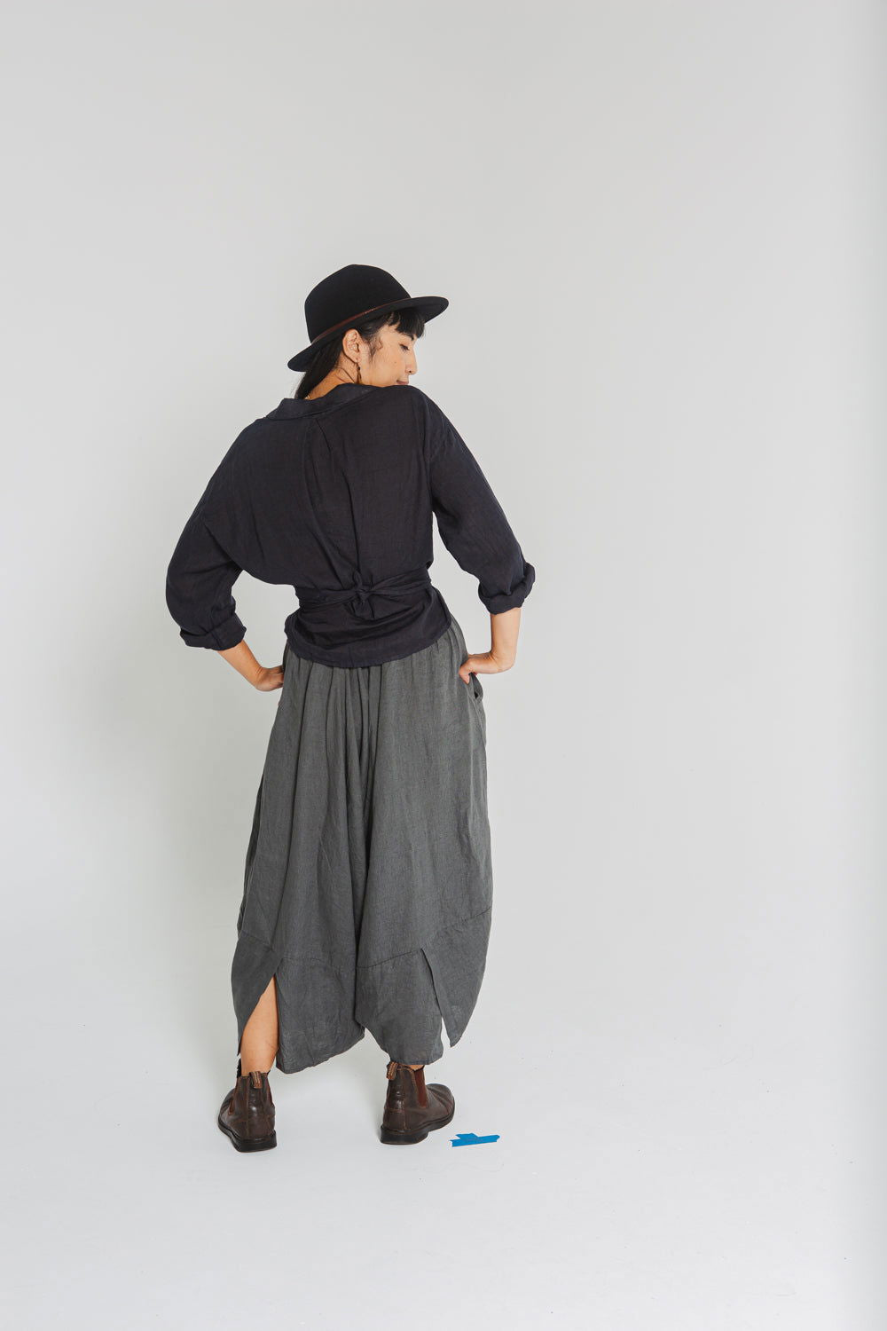 Montaigne Leonor Harem Pants Petrol3