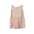 Montaigne Linen Singlet Top with Buttons Down the Back Rose