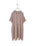 Montaigne Louloute Linen Smock Dress with Pockets Rose