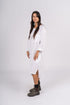 Montaigne Marion Linen Button-Up Dress White