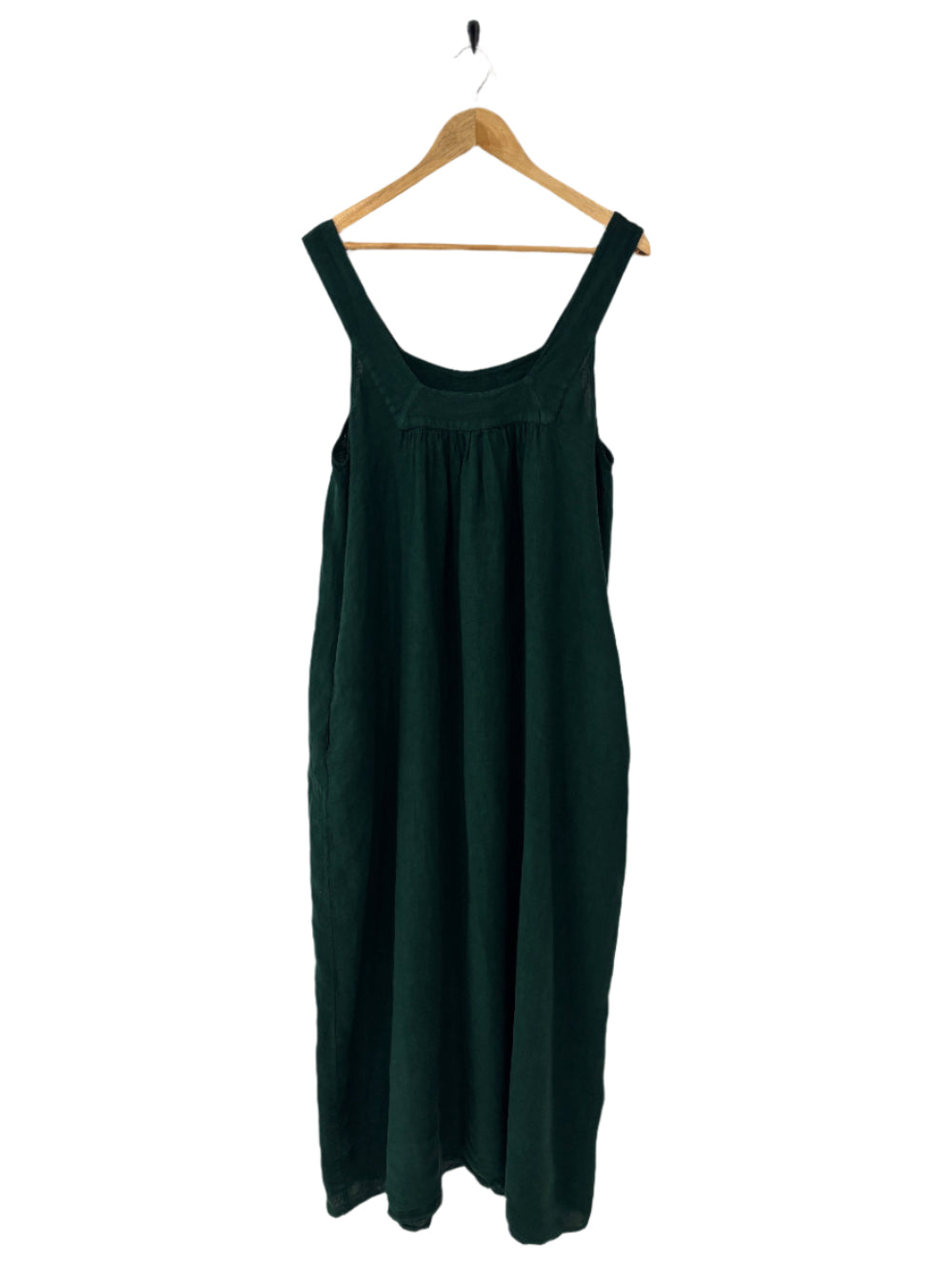 Montaigne Marseille Linen Dress Teal