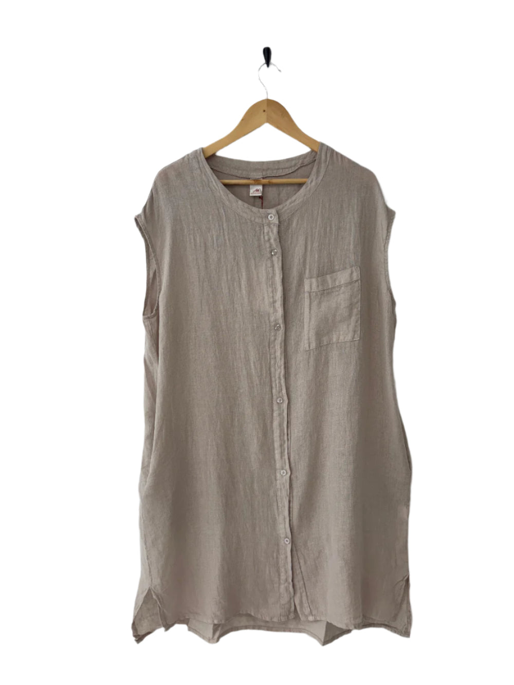 Montaigne Ocèane Linen Dress Natural