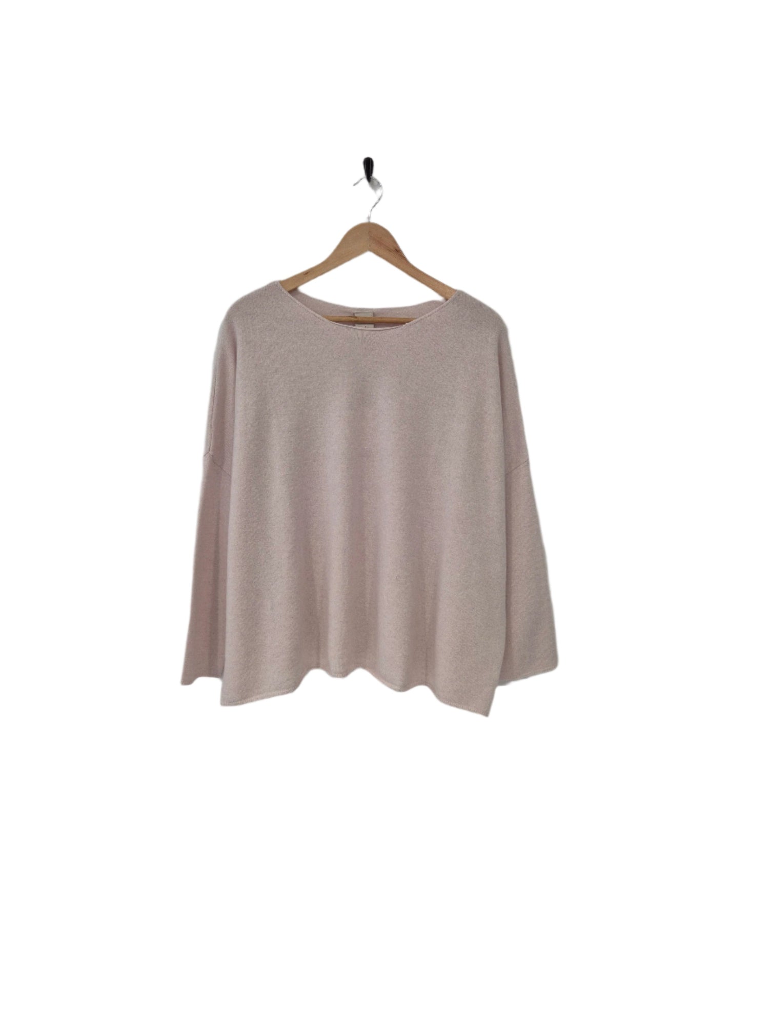 Montaigne Olivia 100% New Zealand Lambswool Jumper Baby Pink2