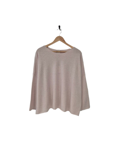 Montaigne Olivia 100% New Zealand Lambswool Jumper Baby Pink2