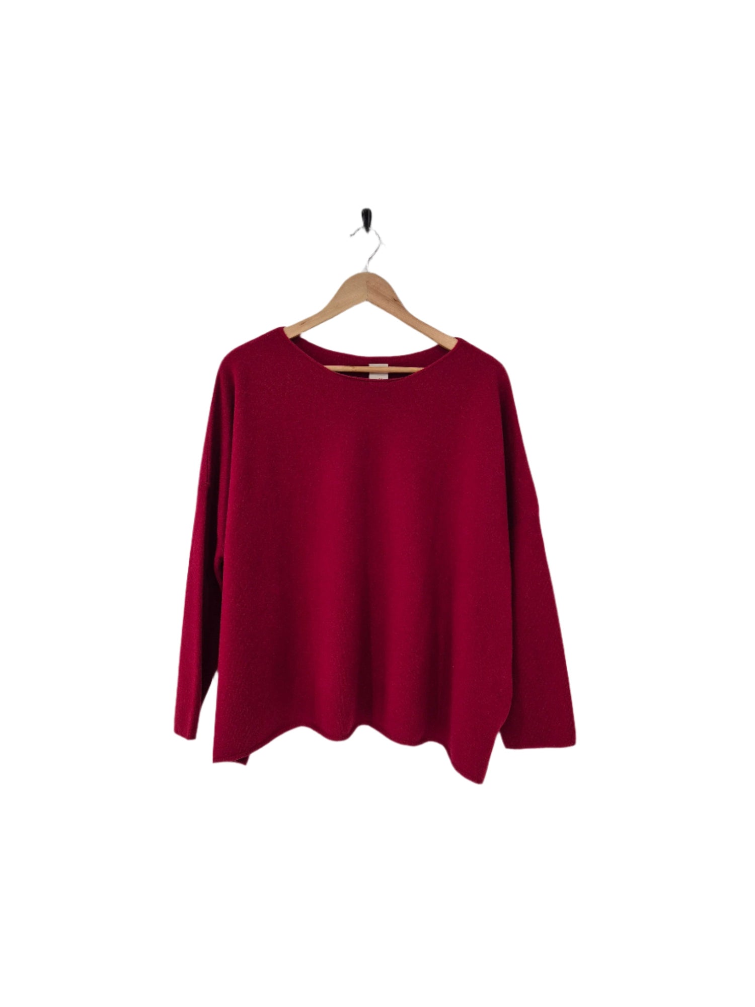 Montaigne Olivia 100% New Zealand Lambswool Jumper Red7