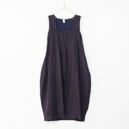 Montaigne Aurelie Casual Linen Dress Navy