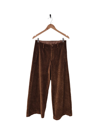 Montaigne Rene Corduroy Cotton Wide Leg Pants Tobacco3